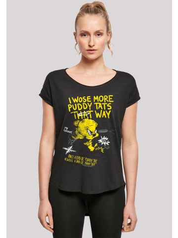 F4NT4STIC T-Shirt Looney Tunes Tweety Pie More Puddy Tats in schwarz