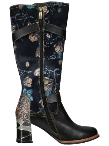 LAURA VITA Stiefel in Schwarz Kombi