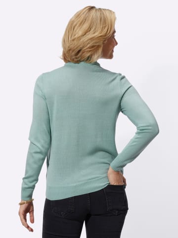 WITT WEIDEN Pullover in kalkmint-gemustert