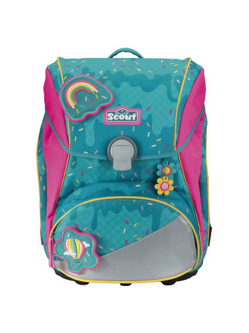 Scout Alpha DIN - Schulranzen Set 4 tlg. (Pony Love) in Happy Confetti