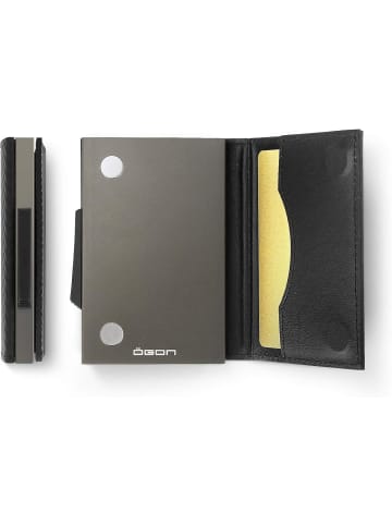 Ögon Geldbörse in Schwarz