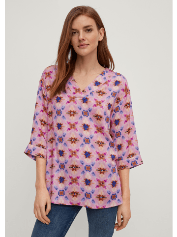 comma Bluse 3/4 Arm in Lila