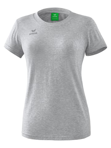 erima Damen Style T-Shirt in hellgrau melange
