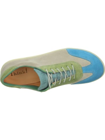 Think! Halbschuh NATURE in Azuro/Kombi