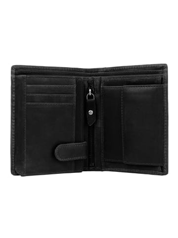 The Chesterfield Brand Ethel Geldbörse RFID Schutz Leder 12 cm black