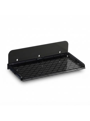 relaxdays Bettablage in Schwarz - (B)30 x (H)8,5 x (T)15,5 cm