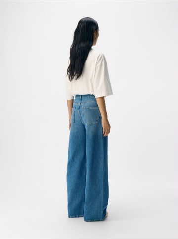 Object Loose Fit Jeans in Dark Blue Denim