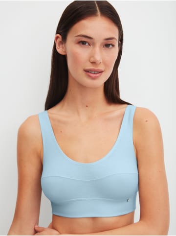 Calida Bustier in cascade blue