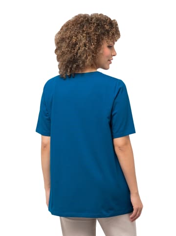 Ulla Popken Shirt in classic mittelblau