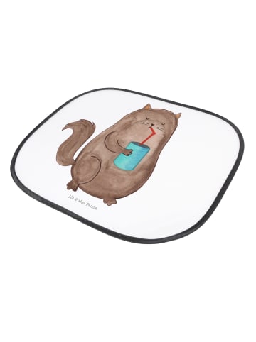 Mr. & Mrs. Panda Sonnenblende Auto Katze Dose ohne Spruch in Weiß