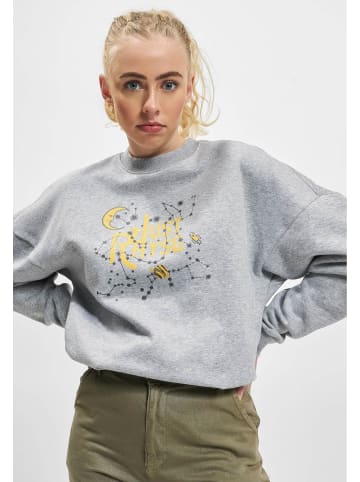 Just Rhyse Just Rhyse Damen Just Rhyse Stars Crewneck in heather grey