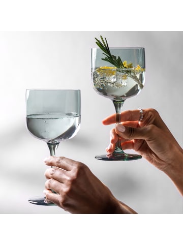 like. by Villeroy & Boch 4er Set Wein- und Wassergläser Like Glass in Sage
