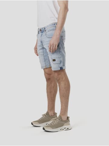 KOROSHI Regular geschnittene denim-jeans in blau
