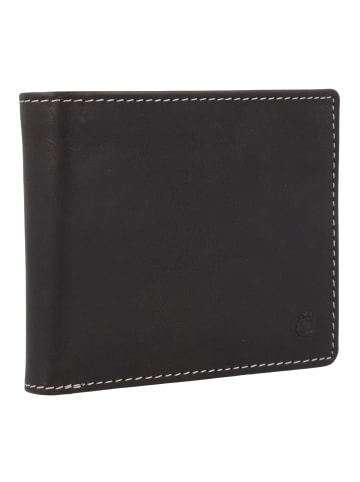 Esquire Dallas Geldbörse Leder 10 cm schwarz
