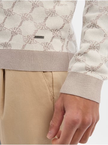 JOOP! Strickpullover Priamo in kitt beige - 0001