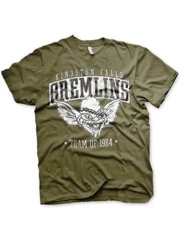 Gremlins T-Shirt "Kingston Falls 1984" in Grün