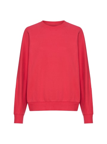 Camel Active Sweatshirt aus Baumwolle in Rot