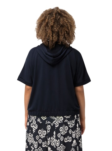 Ulla Popken Sweatjacke in marine
