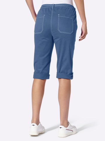 Heine Baumwollhose in jeansblau