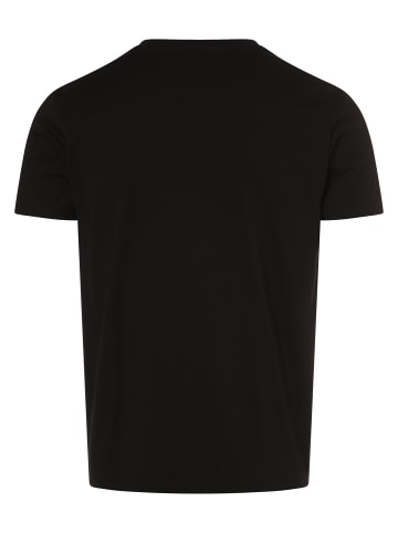Alpha Industries T-Shirt in schwarz gold