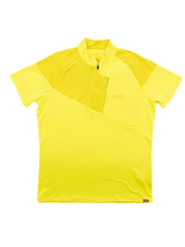 Jack Wolfskin Shirt Alpine Half Zip in Gelb