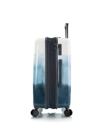 Heys Black Camo 4 Rollen Kofferset 3-teilig mit Dehnfalte in blue