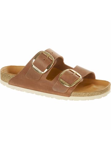 Birkenstock Sandale Arizona Big Buckle in Cognac