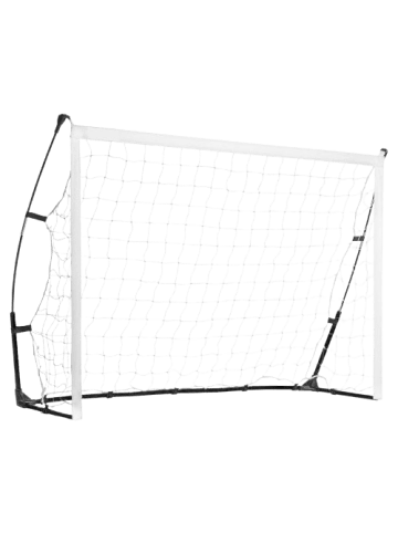 Prosport 2er-Set: Fußballtor, Faltbar in Weiß 200 x 140 cm