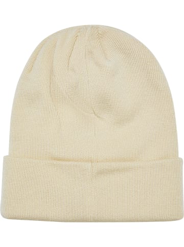 FUBU Beanie in creme/brown