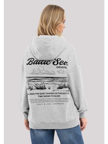 F4NT4STIC Hoodie Knut und Jan Hamburg in grau meliert