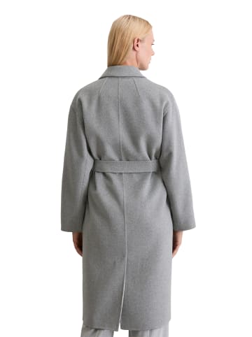 Marc O'Polo Mantel relaxed in Light Grey Melange