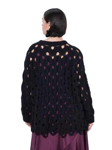 Ulla Popken Pullover in schwarz