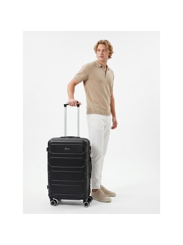 benzi 5807 4 Rollen Trolley M 60 cm schwarz