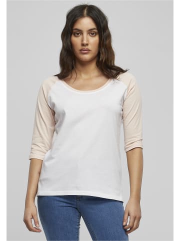 Urban Classics T-Shirt in wht/pink