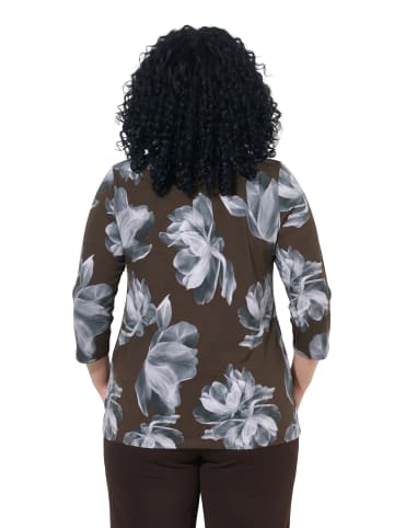 Ulla Popken Shirt in mahagoni