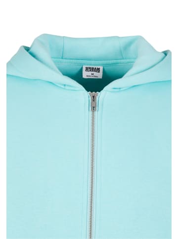 Urban Classics Urban Classics Zip-Kapuzenpullover in berylblue