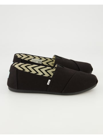 TOMS Slipper & Mokassins in Schwarz