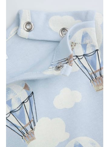 Coccodrillo Kurzarmstrampler in hellblau