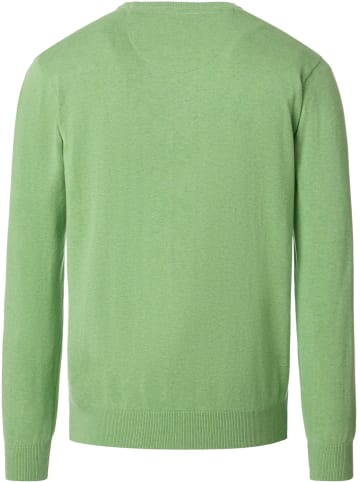 Redmond V-Ausschnitt Pullover in grün