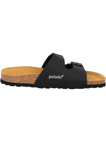 palado Pantoletten in Schwarz Matt