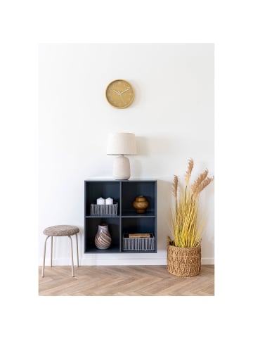 ebuy24 Wandregal Horne Dunkelgrau 69 x 30 cm