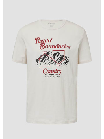 s.Oliver T-Shirt in 90D1_creme