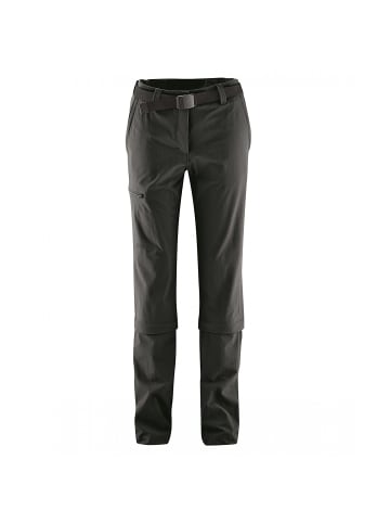 Maier Sports Zip-Hose Arolla in Schwarz