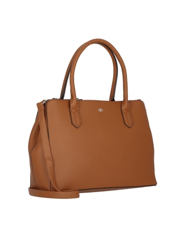 Tom Tailor Roma Shopper Tasche 36 cm in cognac