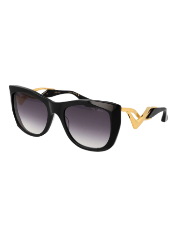 Dita Frauen Sonnenbrille Katzenauge Schwarz