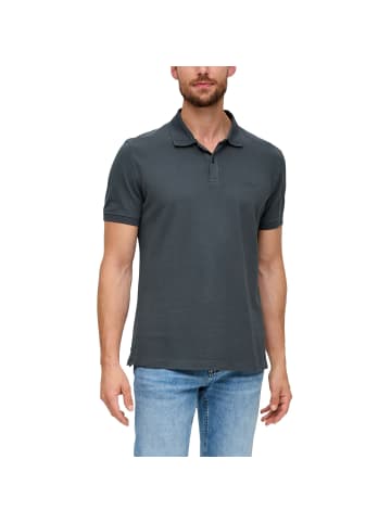 s.Oliver Poloshirt 1er Pack in Dunkelgrau