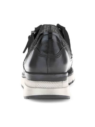 Gabor Comfort Sportliche Schnürschuhe in Schwarz