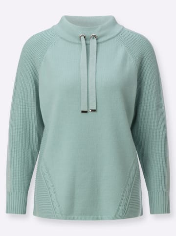 creation L Modal-Mix-Pullover in kalkmint