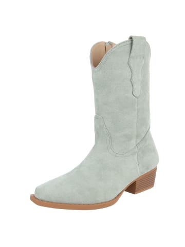 Ital-Design High Heel in Hellgrün
