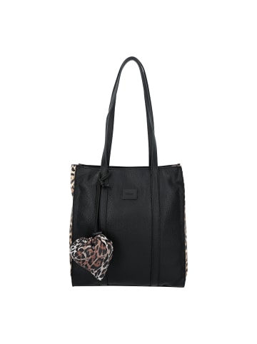 Gabor Elfie Luxe Shopper Tasche M 29.5 cm in leo black